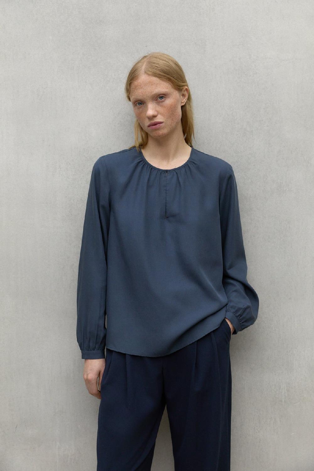 Ecoalf DARK BLUE ALMA SHIRT Superdescuento
