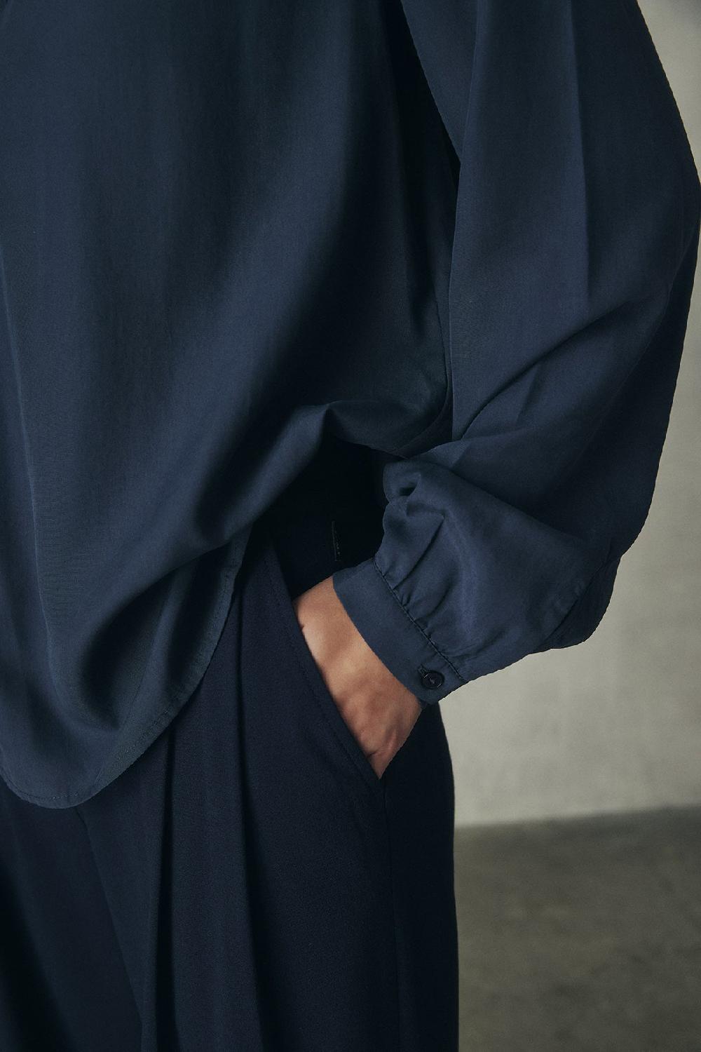 Ecoalf DARK BLUE ALMA SHIRT Superdescuento
