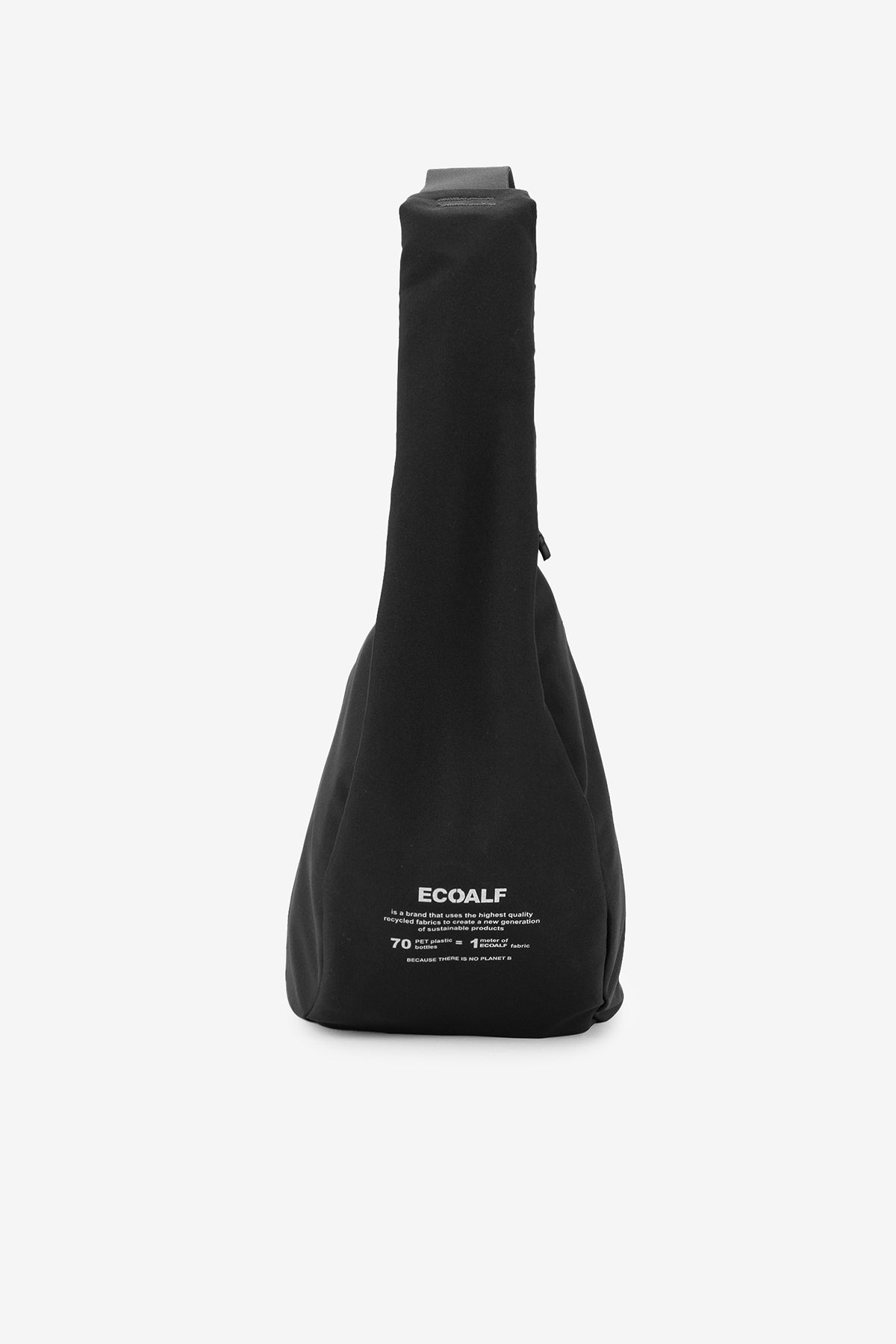 Ecoalf BLACK BONDED SLING BAG Tienda de fábrica