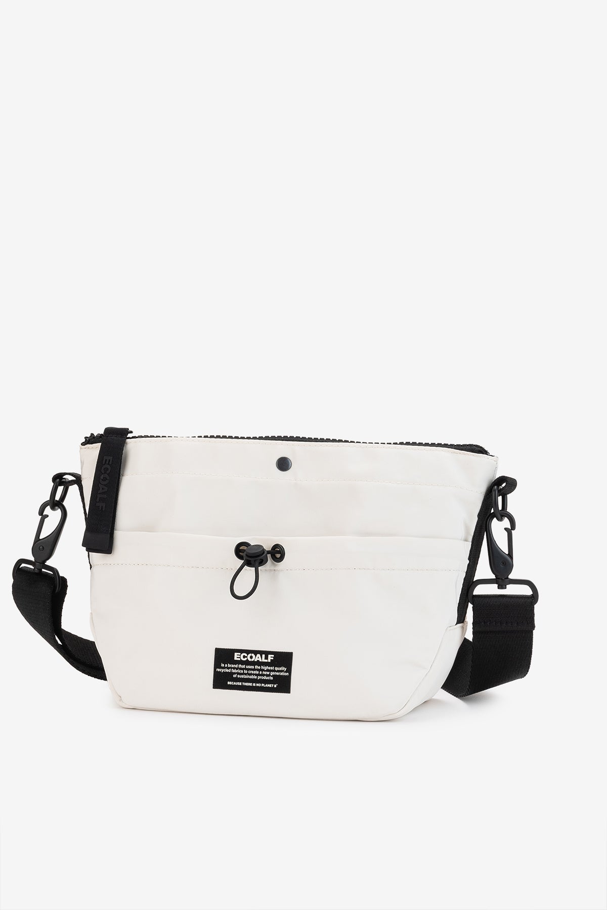 Ecoalf BEIGE PEPITA SHOULDER BAG Oferta exclusiva