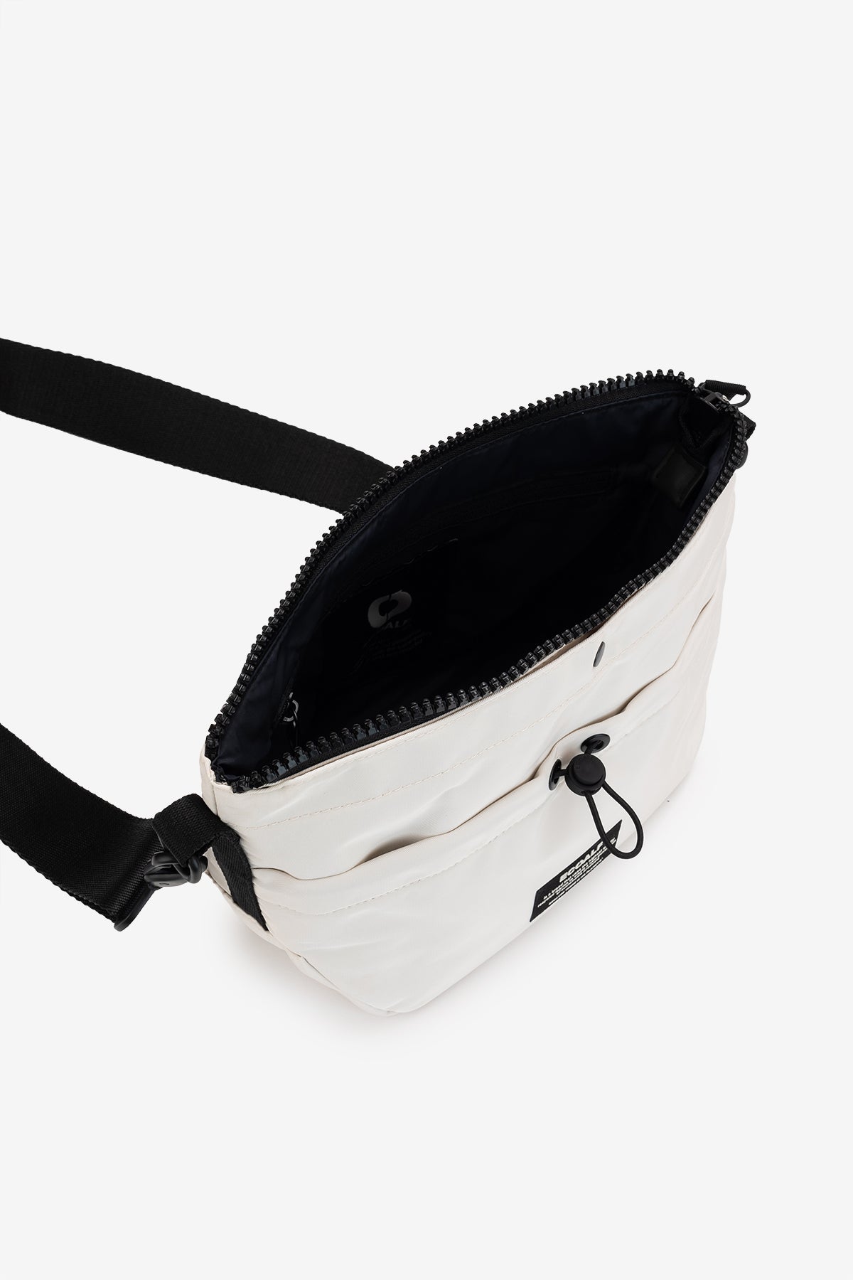 Ecoalf BEIGE PEPITA SHOULDER BAG Oferta exclusiva