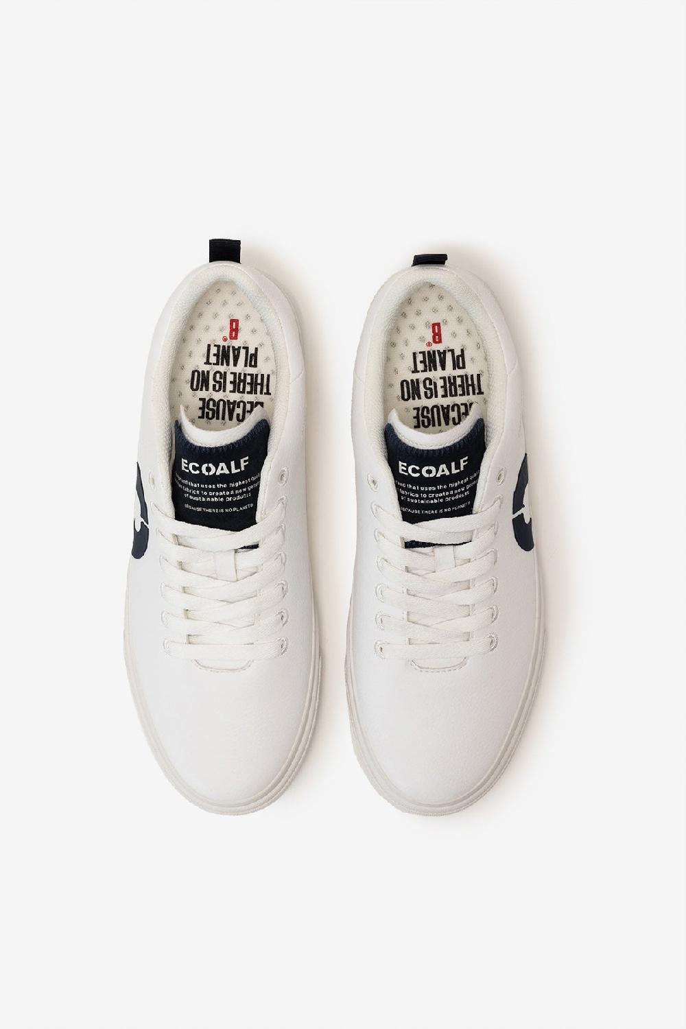 Ecoalf NAVY BLUE TAMESIS LEATHER TRAINERS En línea