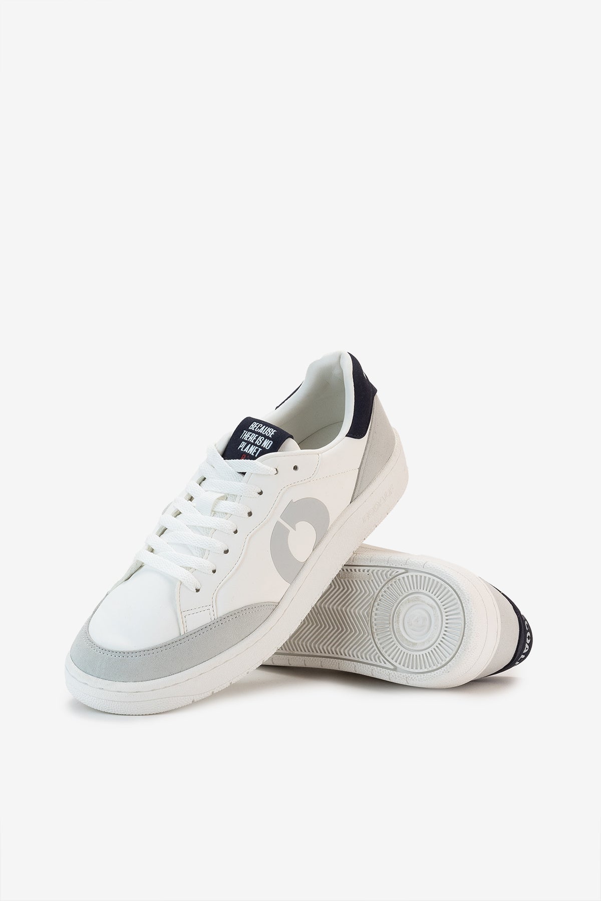 Ecoalf BLUE DEIA VEGAN LEATHER TRAINERS Ofertas