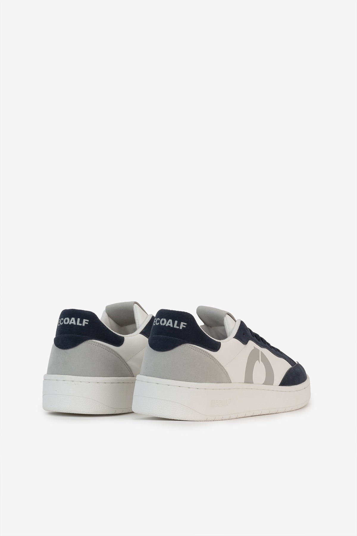 Ecoalf NAVY BLUE DEIA VEGAN LEATHER TRAINERS Tienda