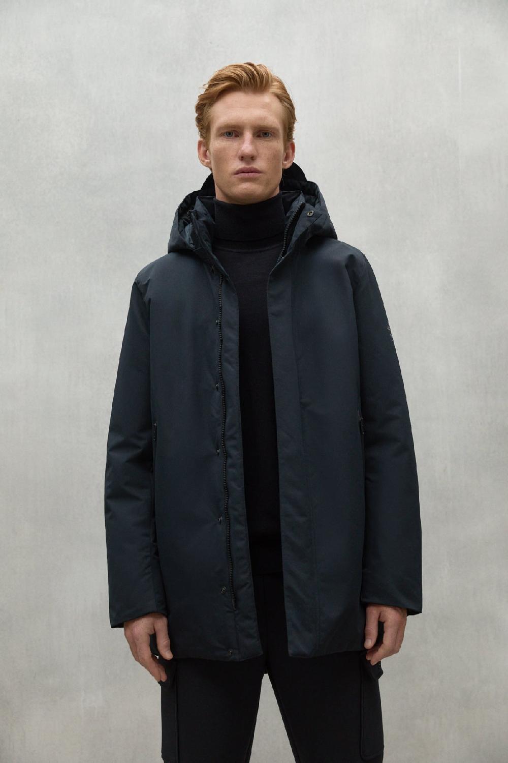 Ecoalf BLACK PARKO COAT Rebajas online