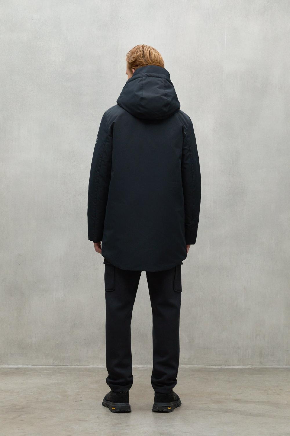 Ecoalf BLACK PARKO COAT Rebajas online