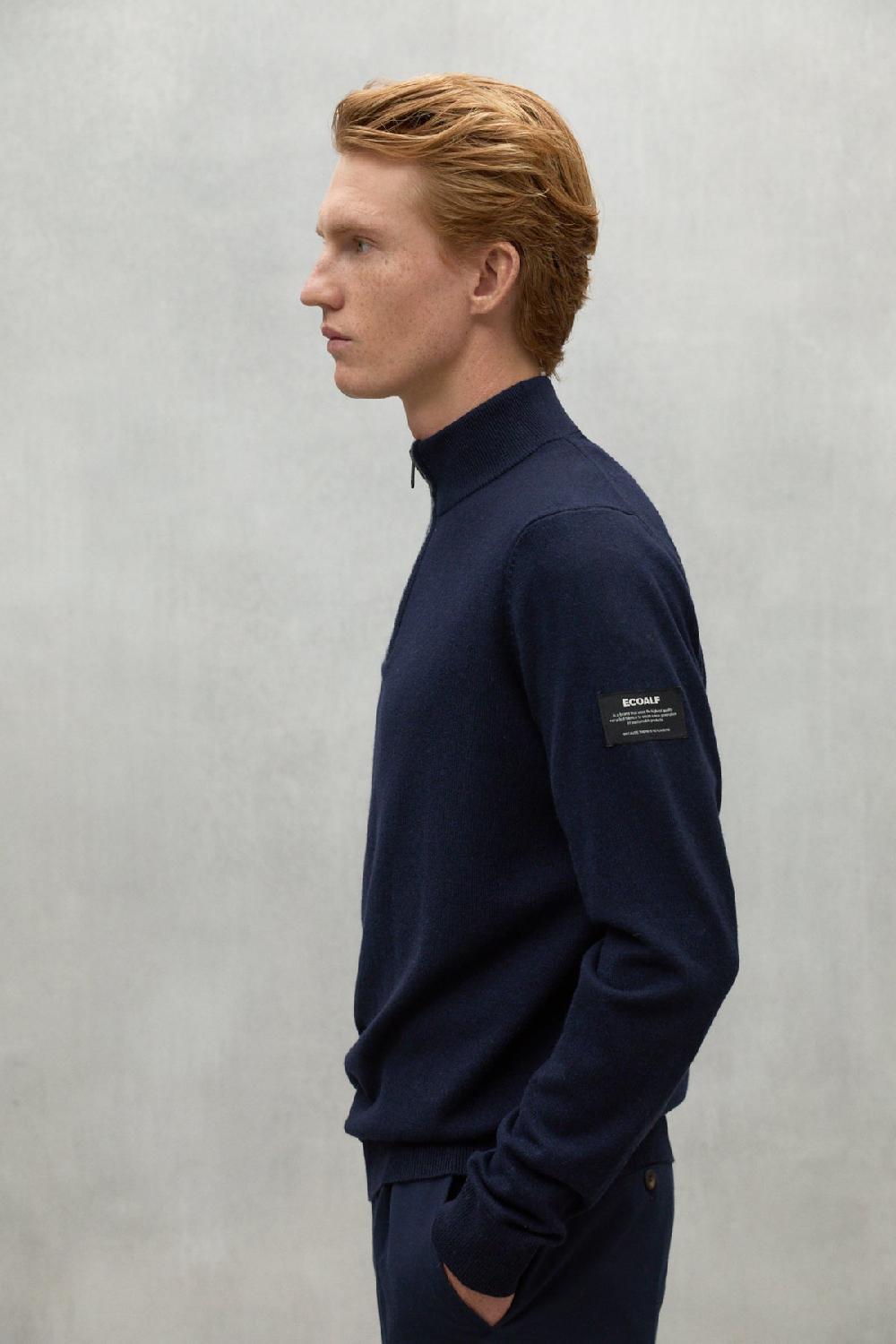 Ecoalf NAVY BLUE LARCH SWEATER Envío gratis