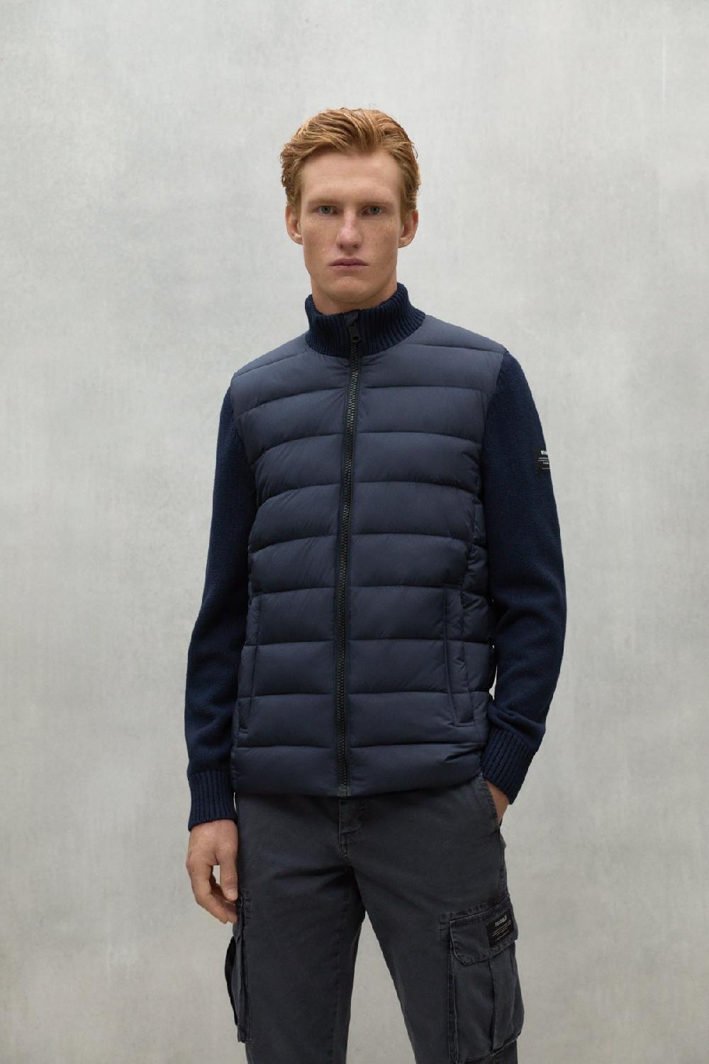 Ecoalf NAVY BLUE KNITTED BIMI SWEATER COMPRAR AHORA