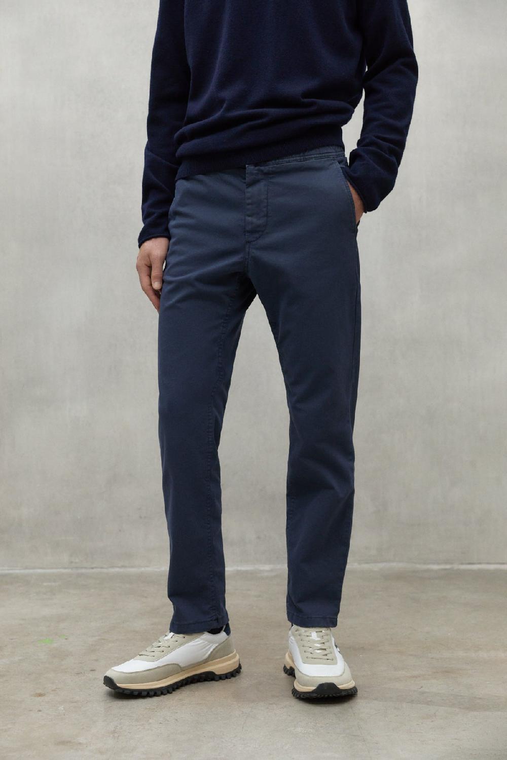 Ecoalf NAVY BLUE ETHIC TROUSERS Últimos 2 días