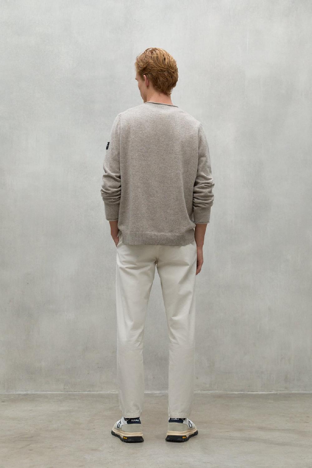 Ecoalf LIGHT BEIGE ARAS TROUSERS Precio de fábrica