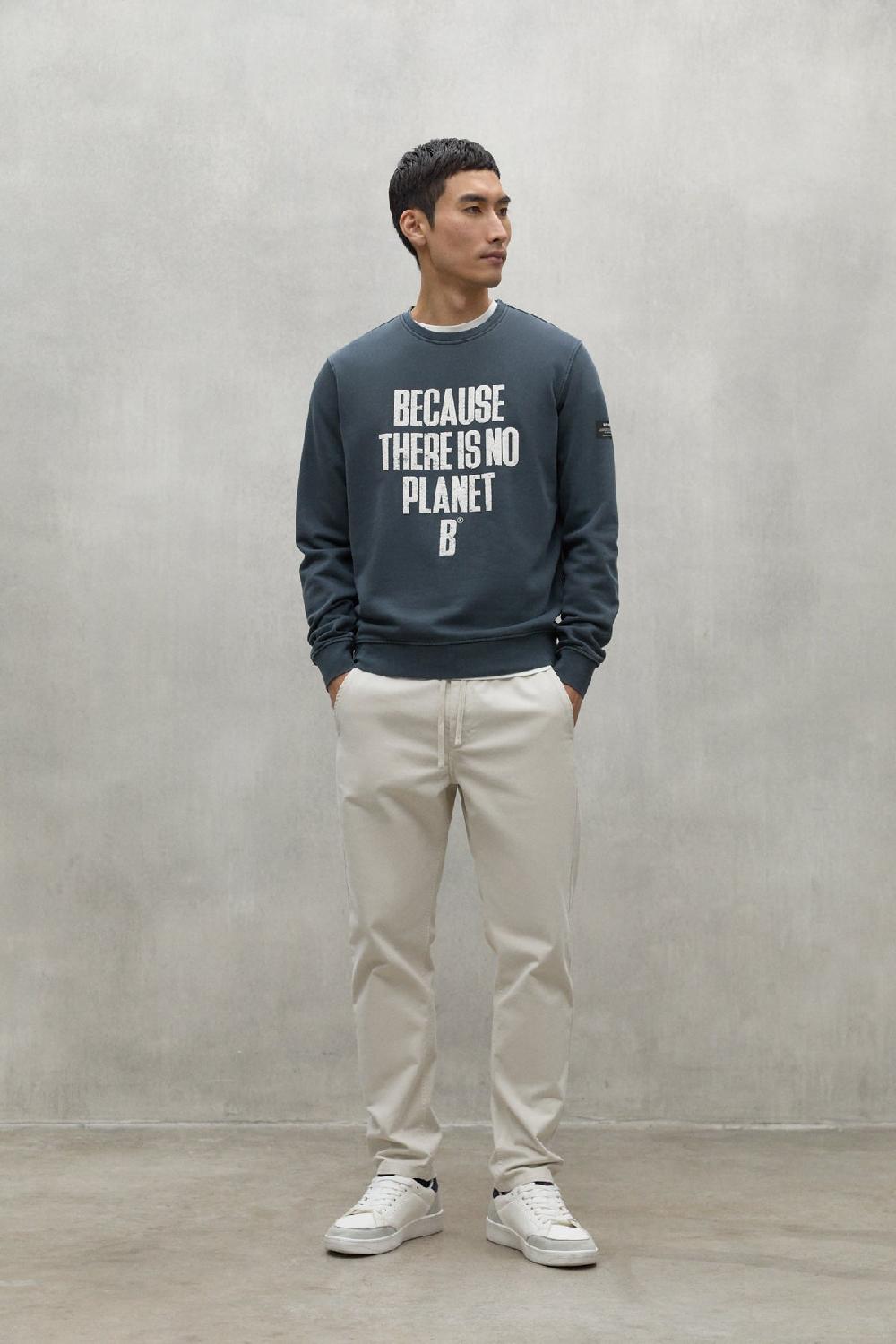Ecoalf BLUE BARDER SWEATSHIRT Solo hoy