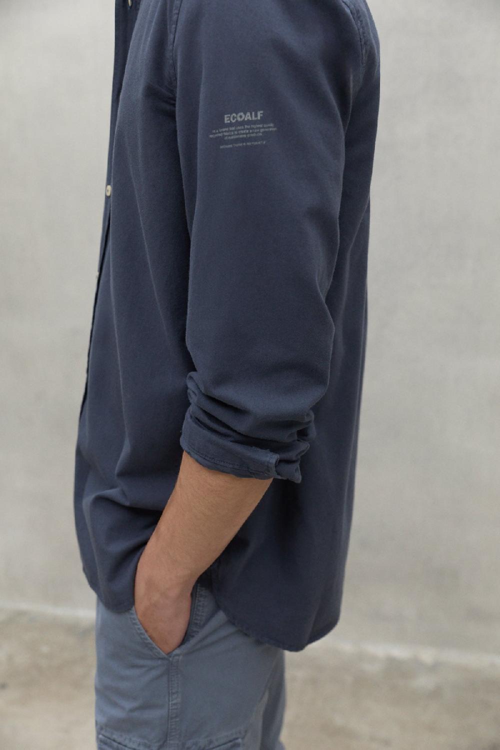 Ecoalf NAVY BLUE ANTEJO SHIRT Grandes descuentos
