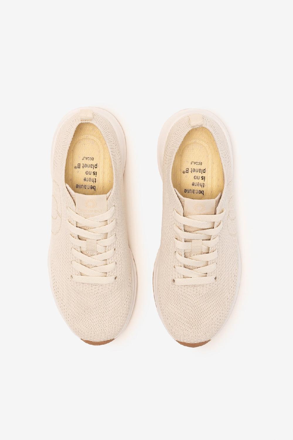 Ecoalf WHITE CONDE KNITTED TRAINERS Liquidación