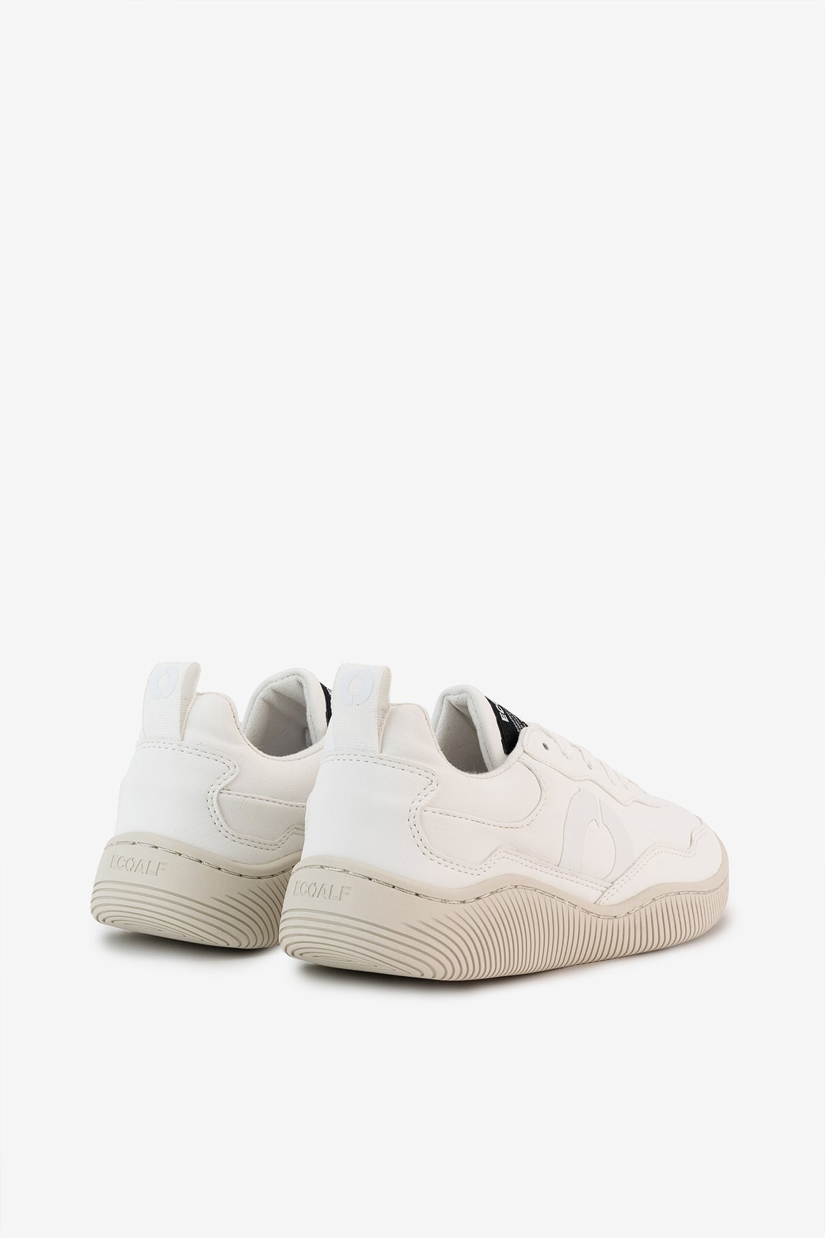 Ecoalf WHITE SYNTHETIC LEATHER ALCUDIA TRAINERS En oferta