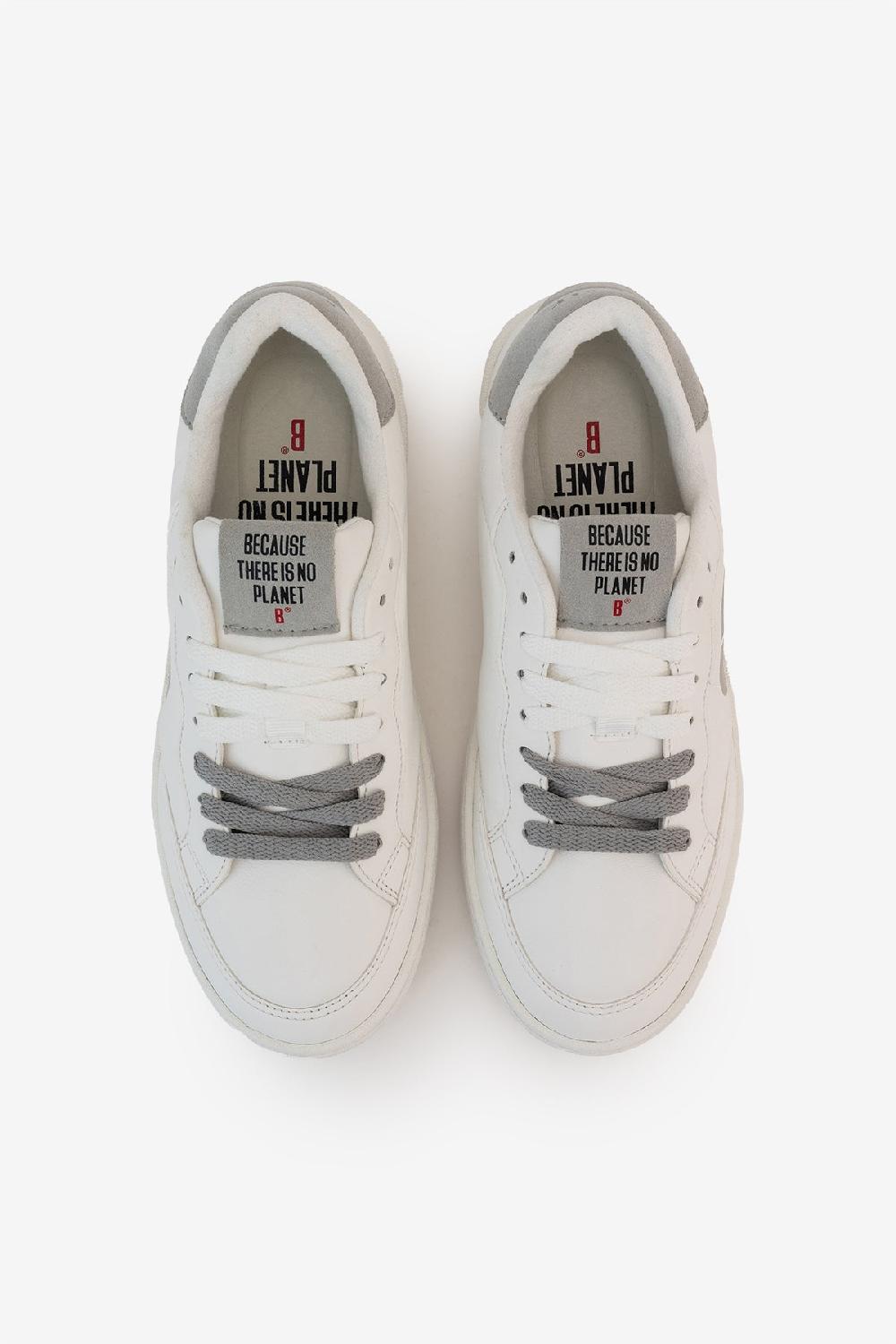 Ecoalf WHITE DEIA VEGAN LEATHER TRAINERS Grandes ahorros