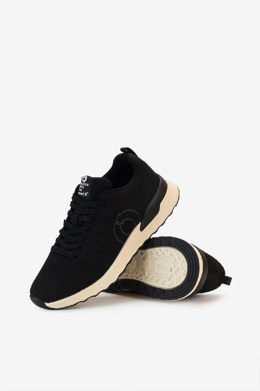 Ecoalf BLACK KNITTED CONDE TRAINERS Rebajas de fin de temporada
