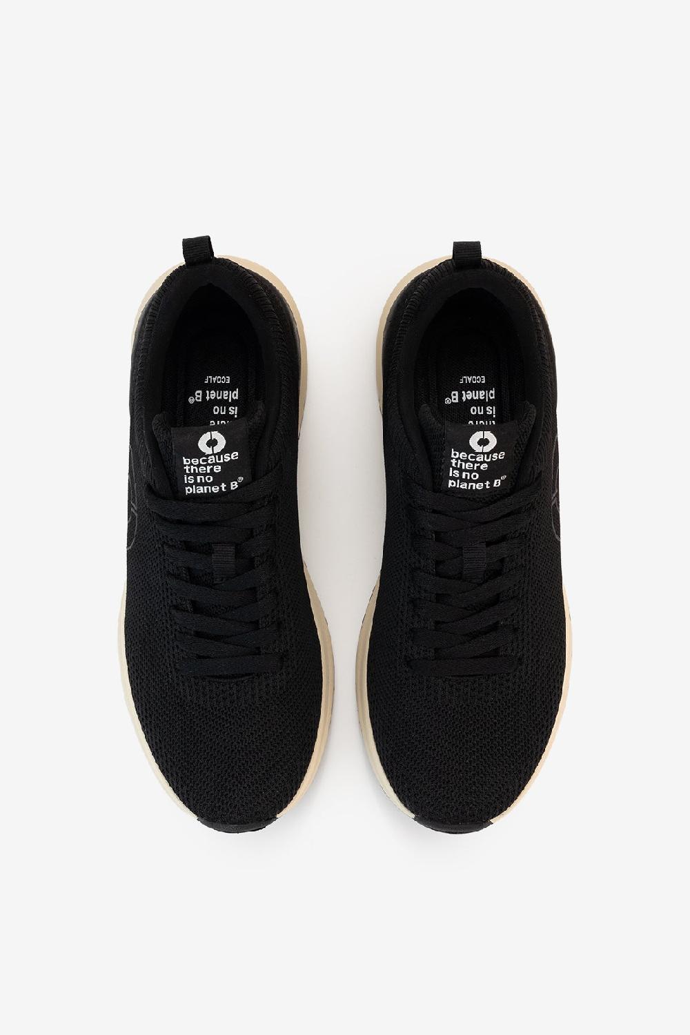 Ecoalf BLACK KNITTED CONDE TRAINERS Rebajas de fin de temporada