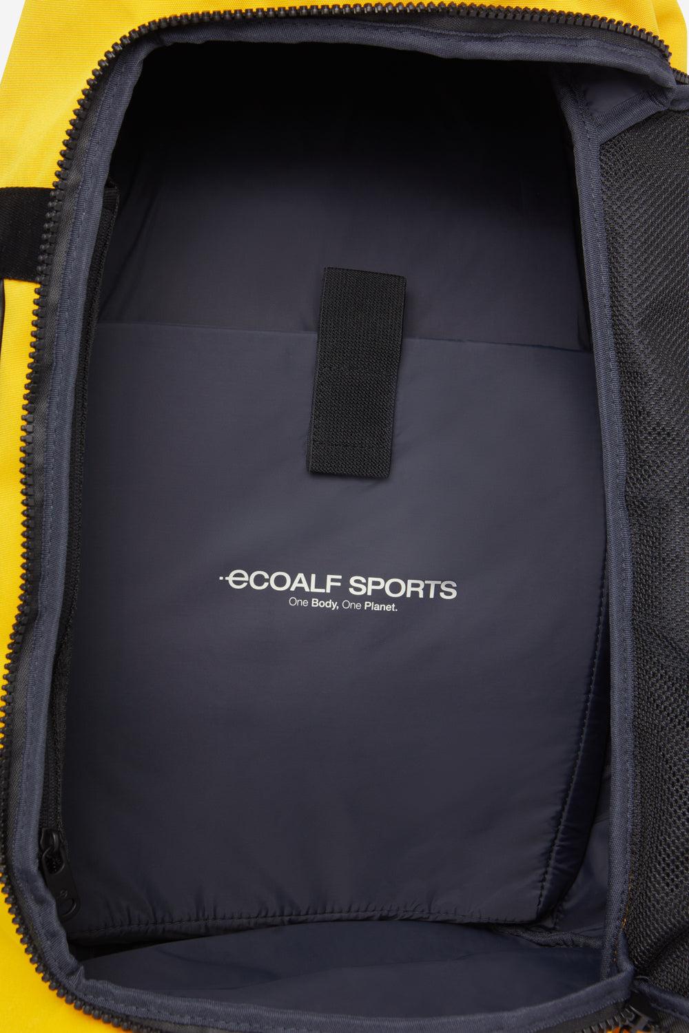 Ecoalf UNISEX BIG SIZE BAKU SPORTS BACKPACK YELLOW Ventas relámpago
