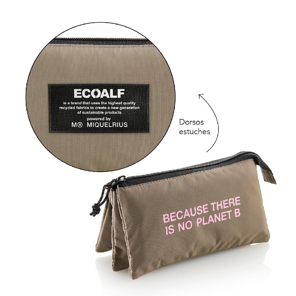 Ecoalf TOPO 3-Compartment Pencil Case Envío gratis