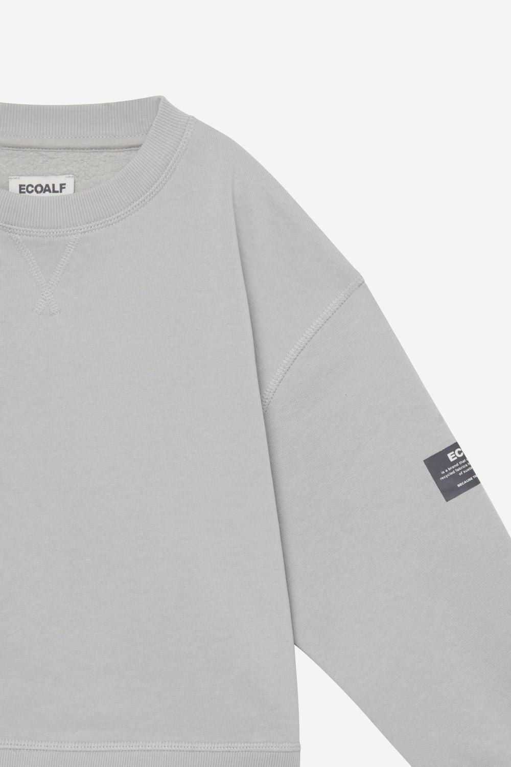 Ecoalf LIGHT GREY MOSSA SWEATSHIRT Último día