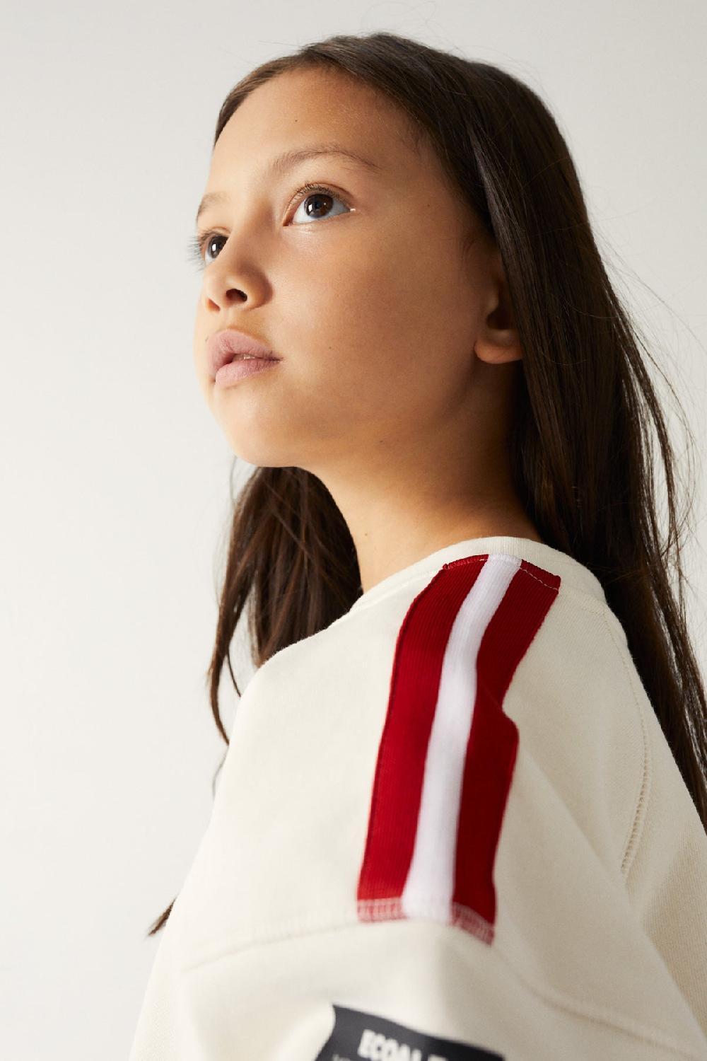Ecoalf WHITE BOUR SWEATSHIRT Liquidación