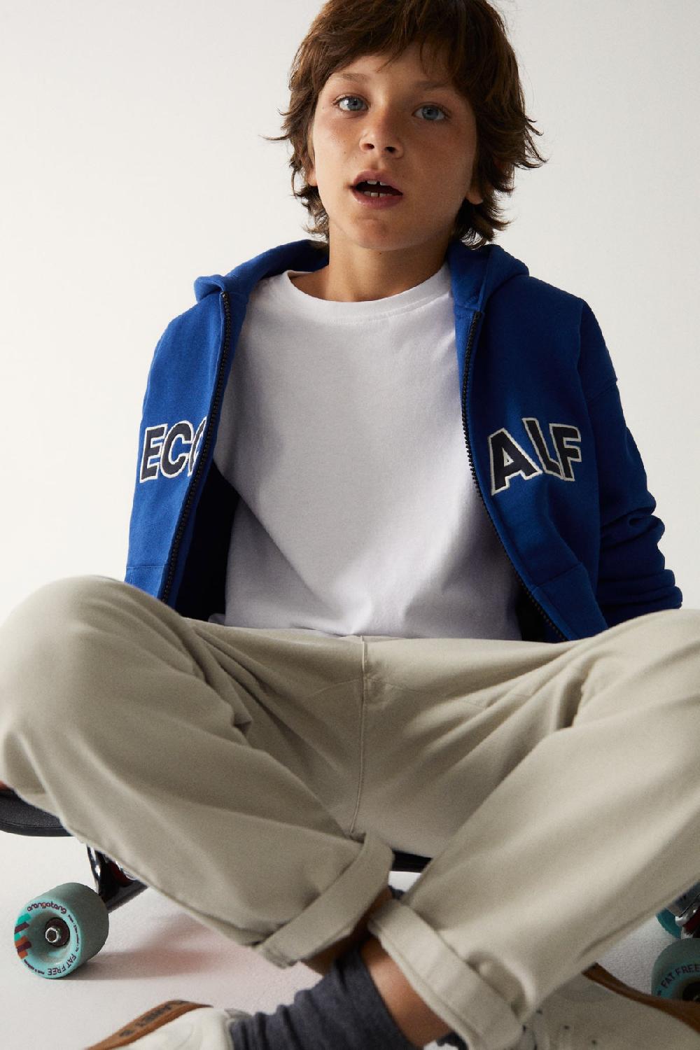 Ecoalf BLUE ISLA SWEATSHIRT Envío internacional gratuito