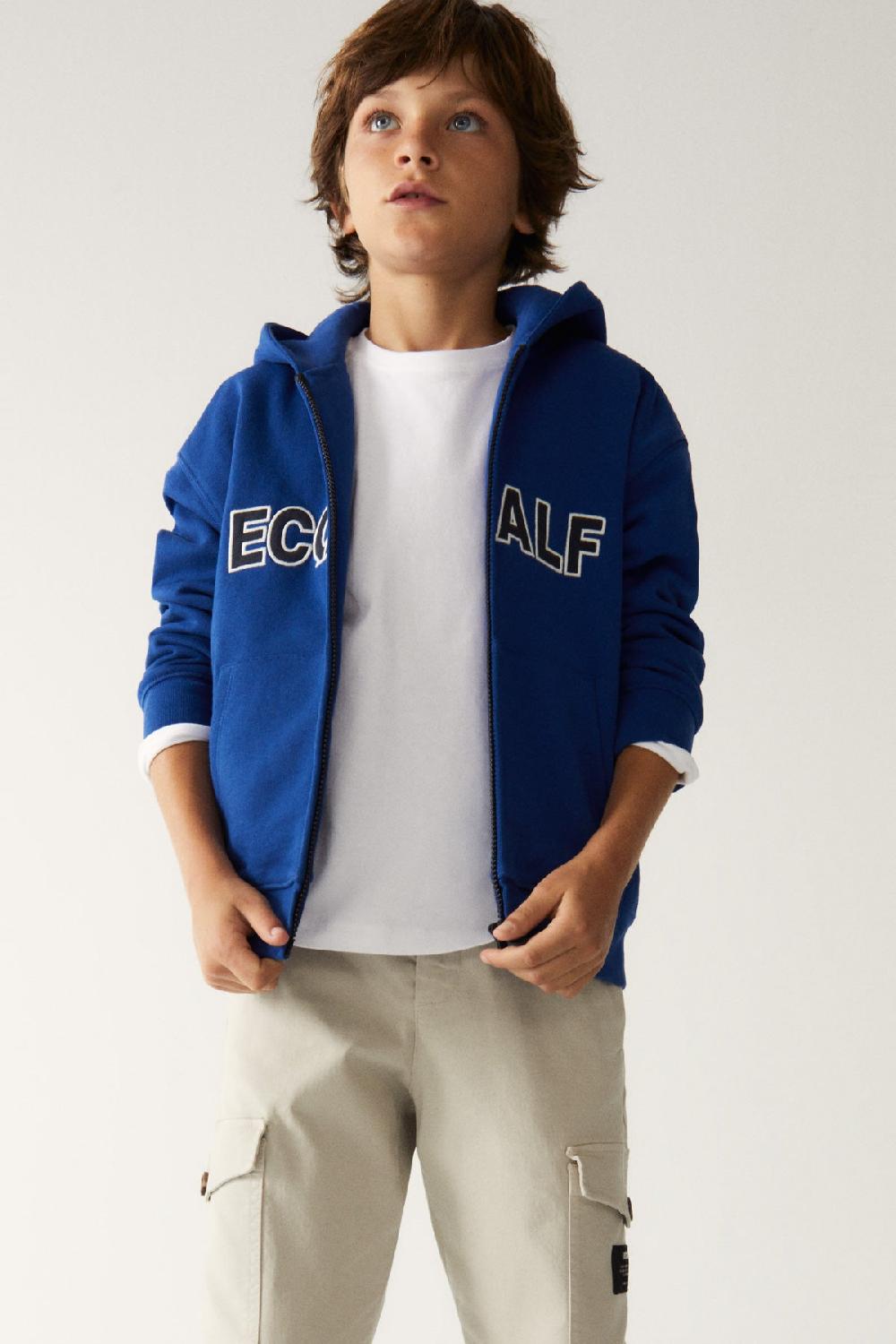 Ecoalf BLUE ISLA SWEATSHIRT Envío internacional gratuito