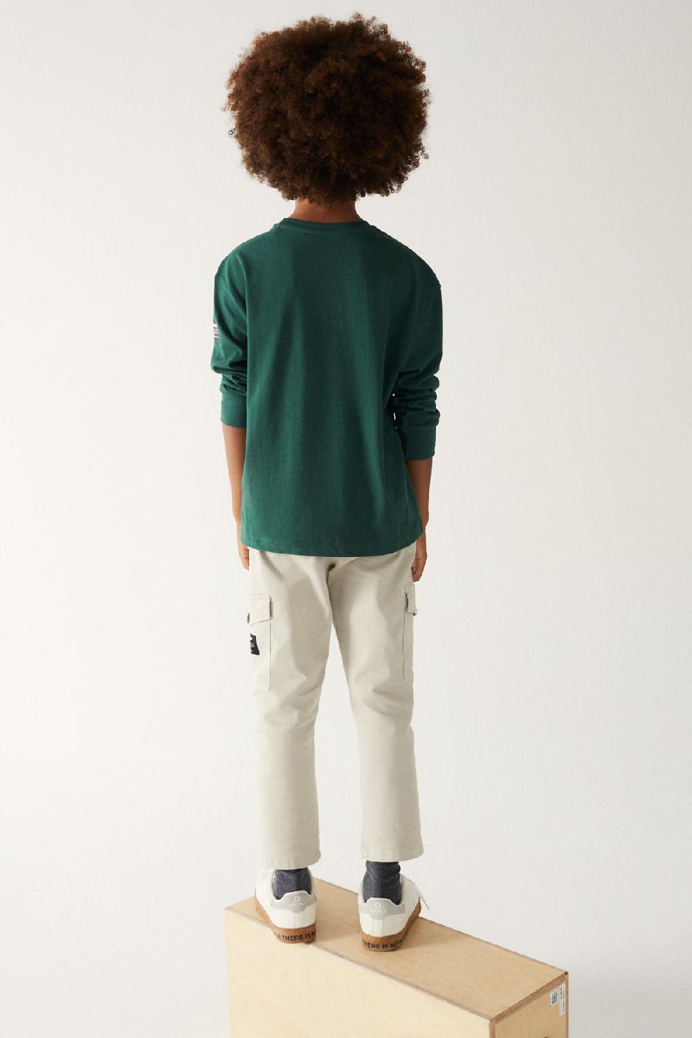 Ecoalf GREEN CREEPER LONG-SLEEVED T-SHIRT Tienda de fábrica