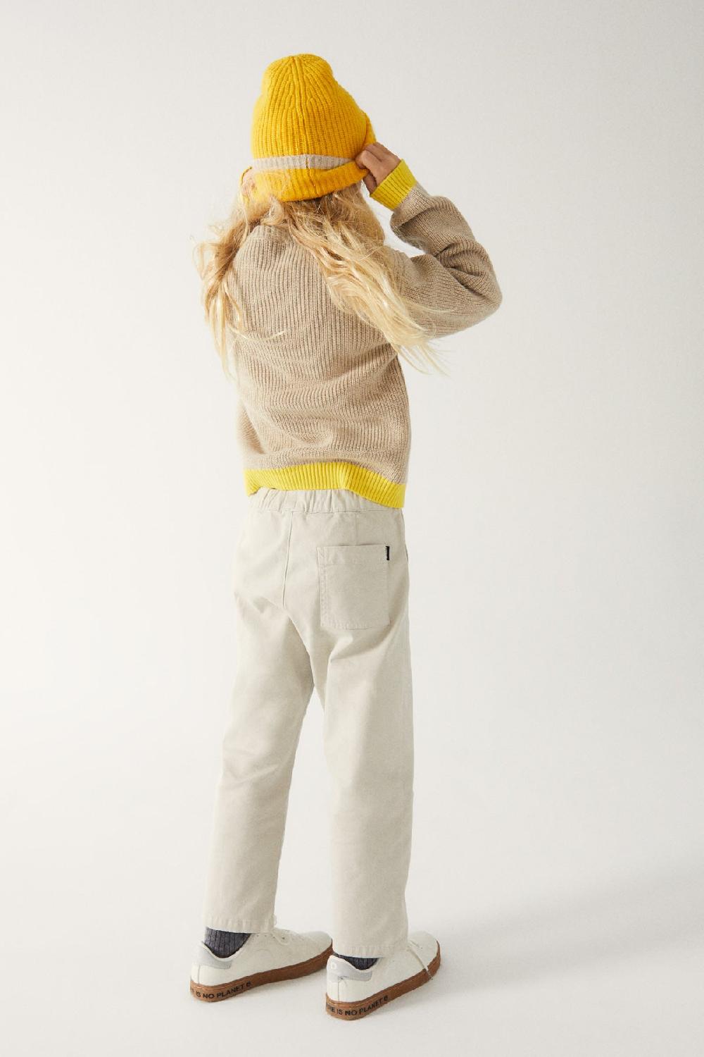 Ecoalf BROWN FLOWER KNITTED JUMPER Ahorra y exporta