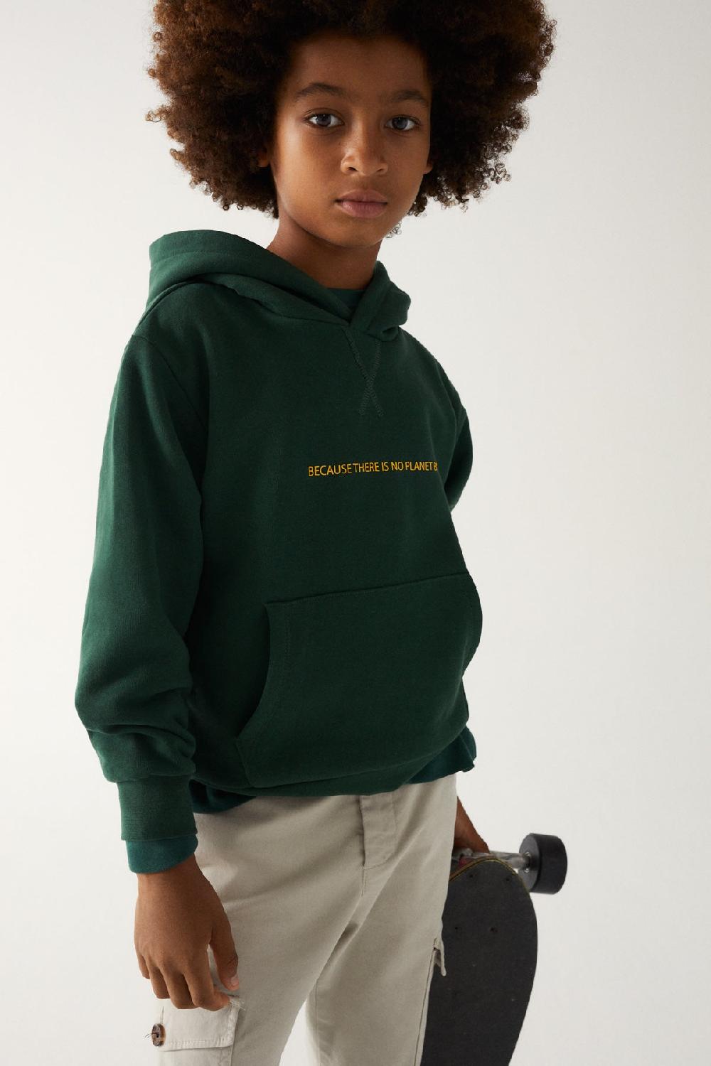 Ecoalf GREEN CARAMEL SWEATSHIRT Venta caliente