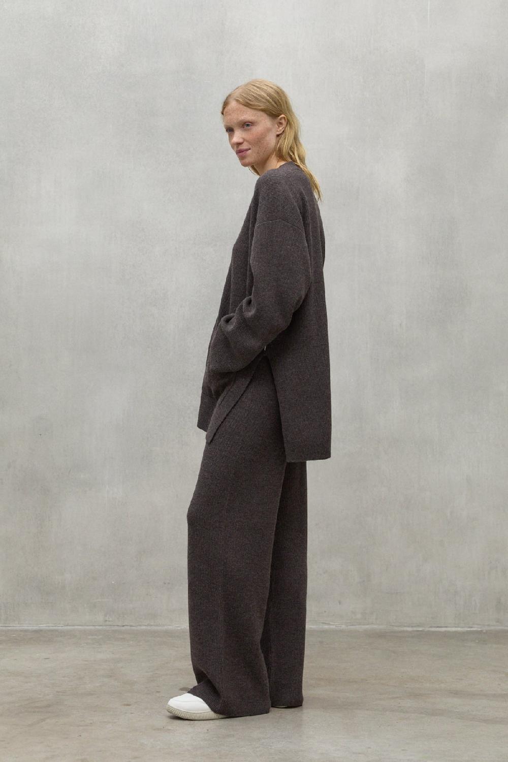 Ecoalf DARK BROWN NIM SWEATER Envío internacional gratuito