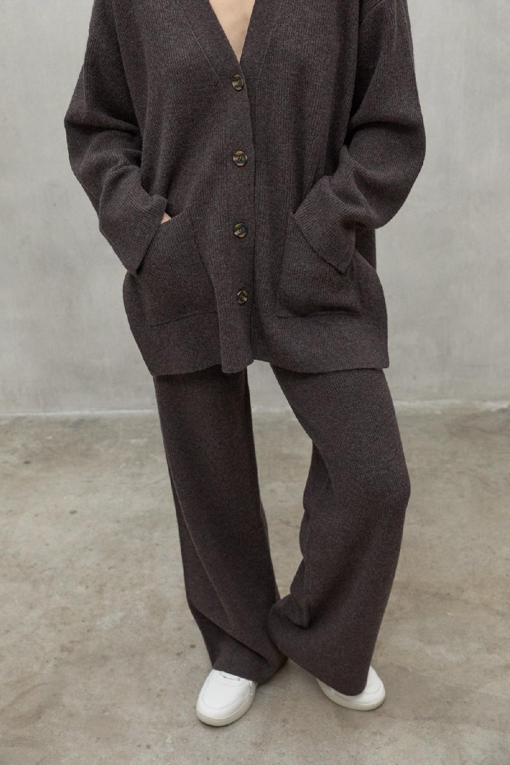 Ecoalf DARK BROWN NIM SWEATER Envío internacional gratuito