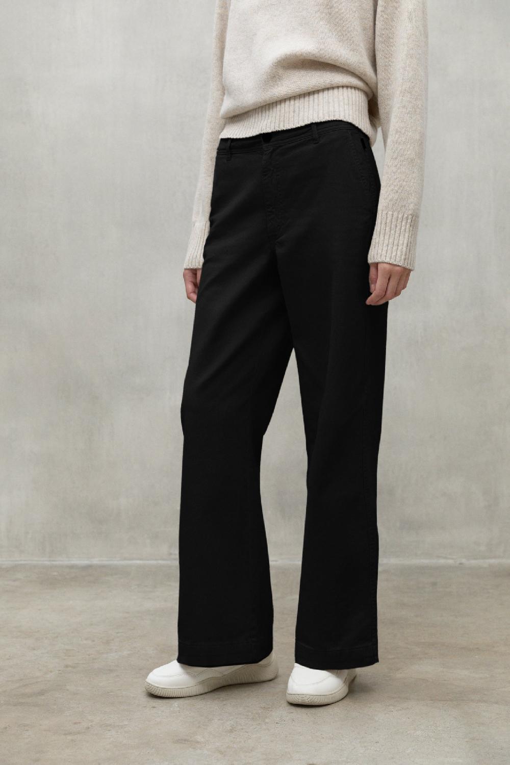 Ecoalf BLACK VALLS TROUSERS Tienda de fábrica