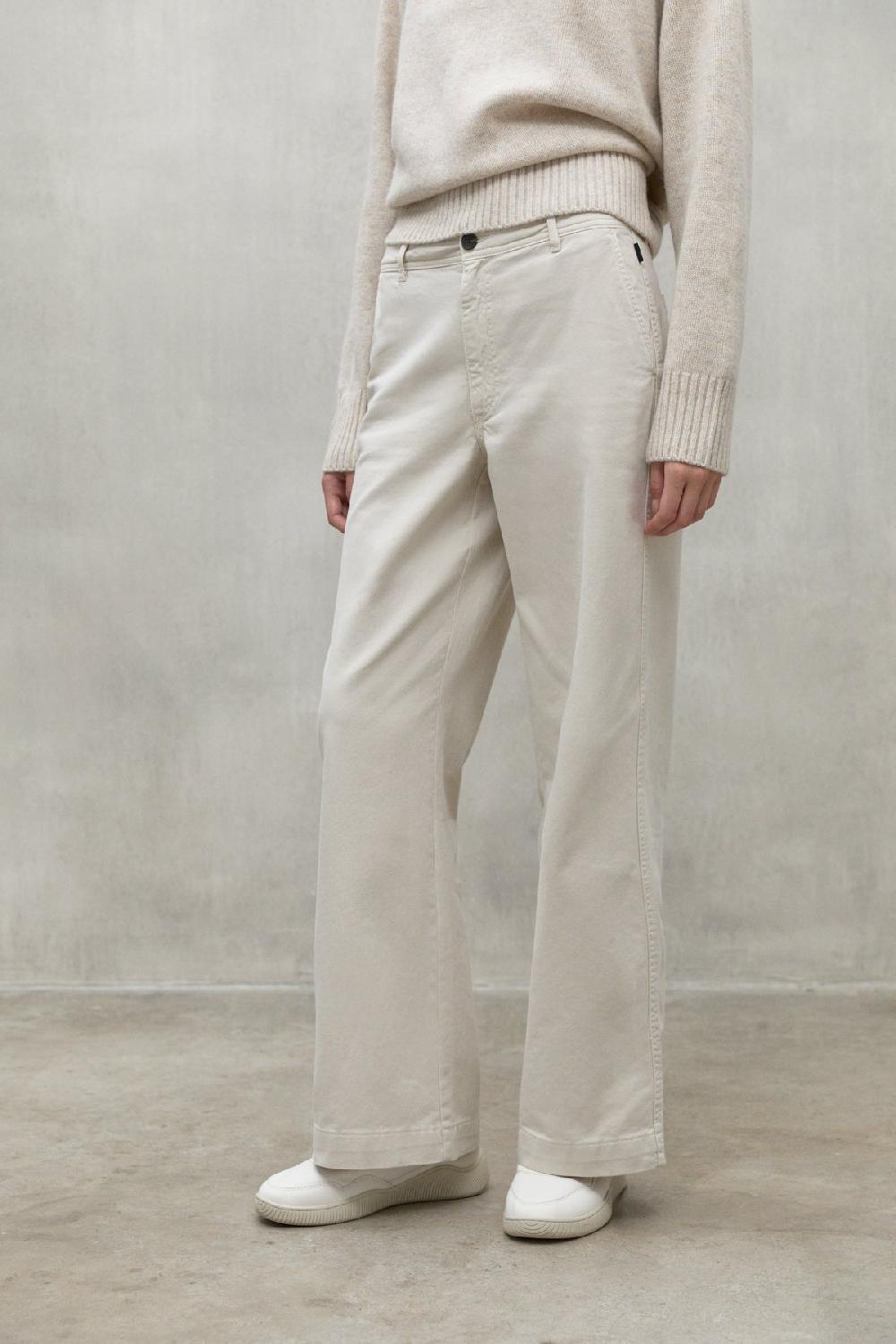 Ecoalf LIGHT BEIGE VALLS TROUSERS Ahorra y exporta