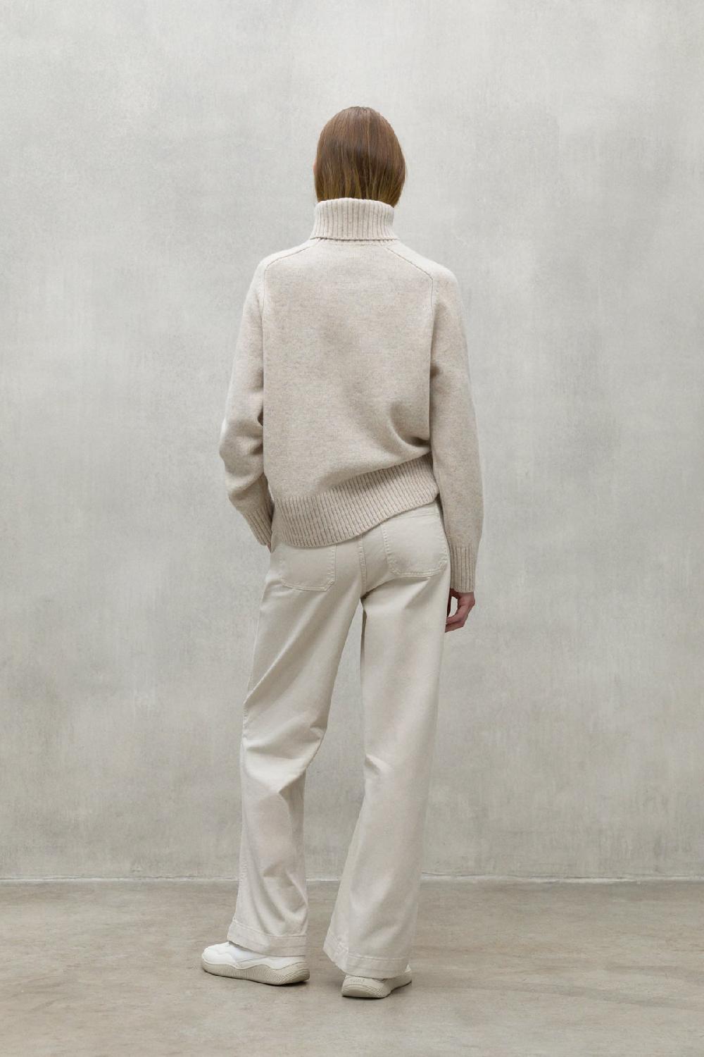 Ecoalf LIGHT BEIGE VALLS TROUSERS Ahorra y exporta