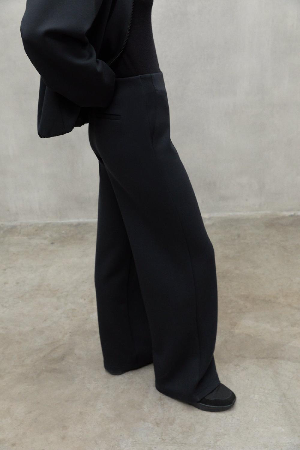 Ecoalf BLACK ARDA TROUSERS Precios de Black Friday