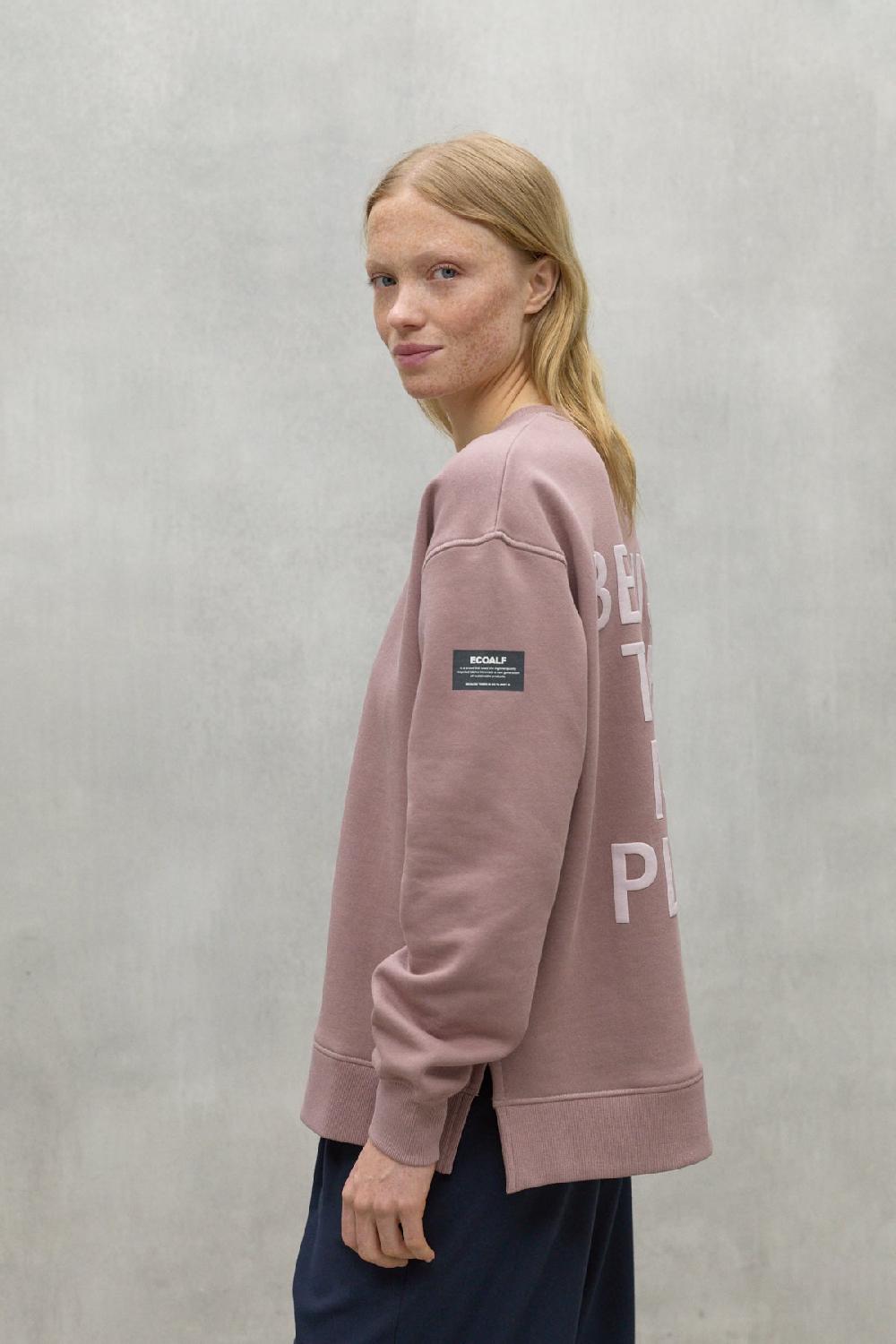 Ecoalf PINK STORM SWEATSHIRT En oferta