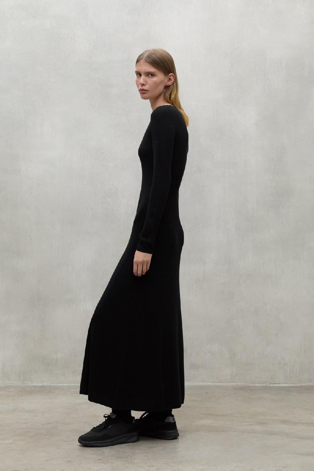 Ecoalf BLACK IRISN DRESS Ofertas de temporada