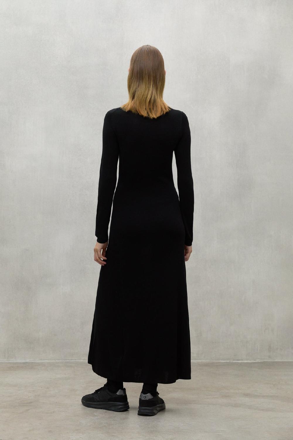 Ecoalf BLACK IRISN DRESS Ofertas de temporada