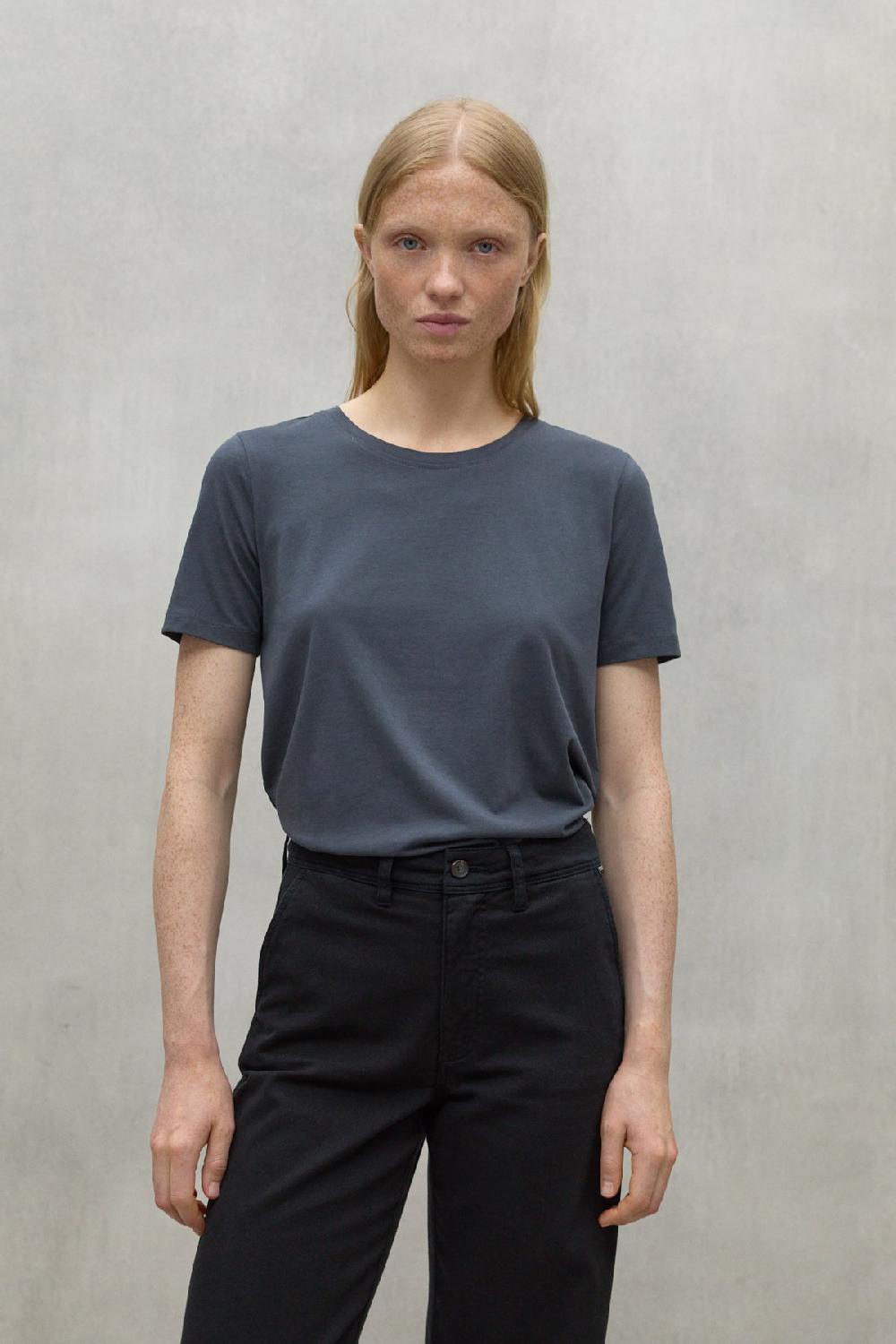 Ecoalf DARK GREY LAKE T-SHIRT Grandes ahorros