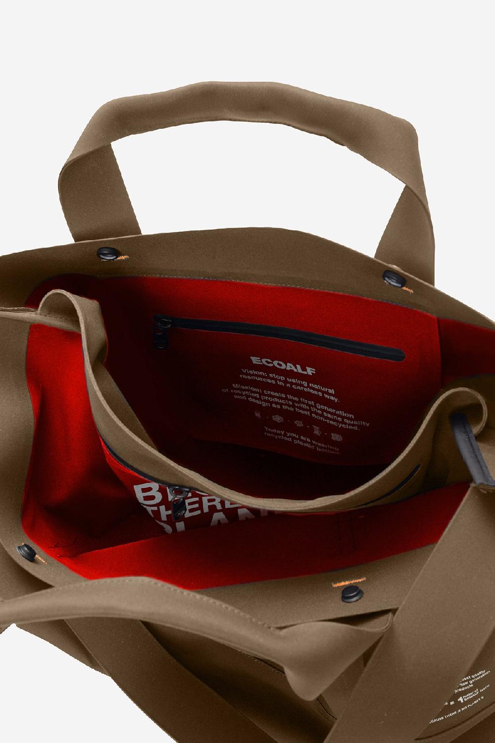 Ecoalf BROWN BONDED L SHOPPER BAG Venta caliente