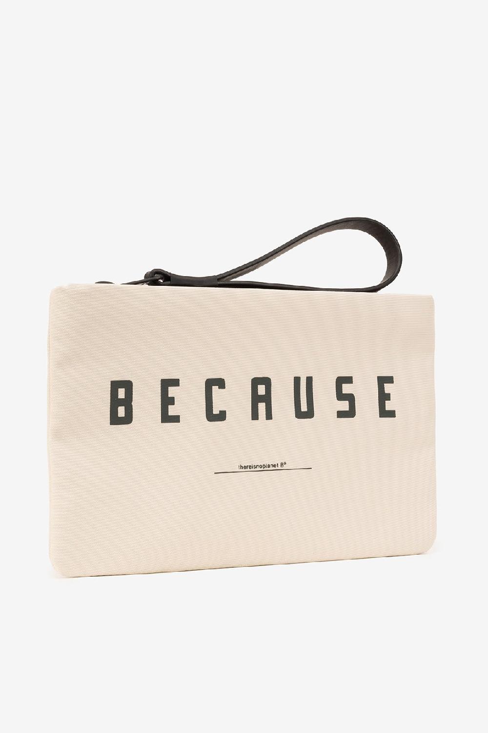 Ecoalf WHITE LUPITA HANDBAG WITH MESSAGE Rebajas baratas