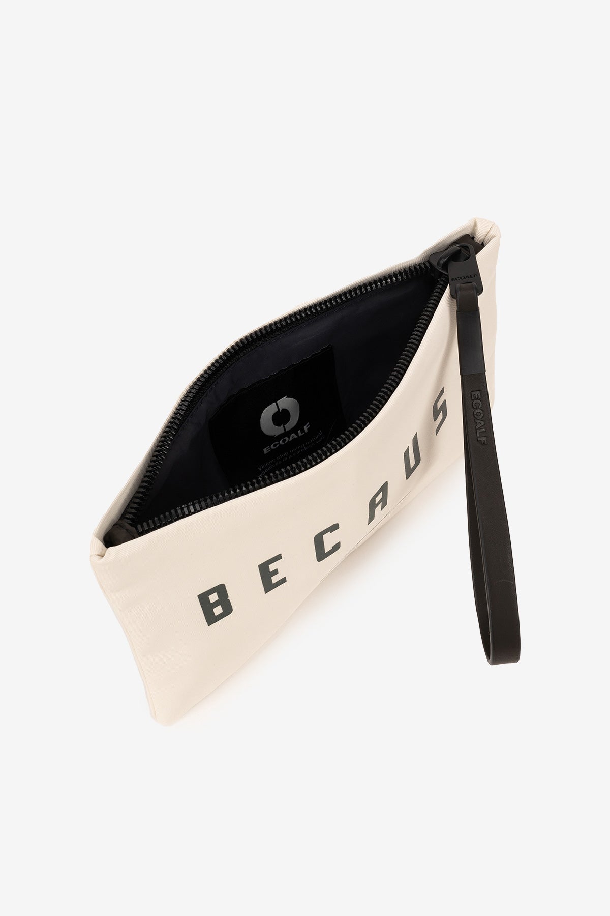 Ecoalf WHITE LUPITA HANDBAG WITH MESSAGE Rebajas baratas