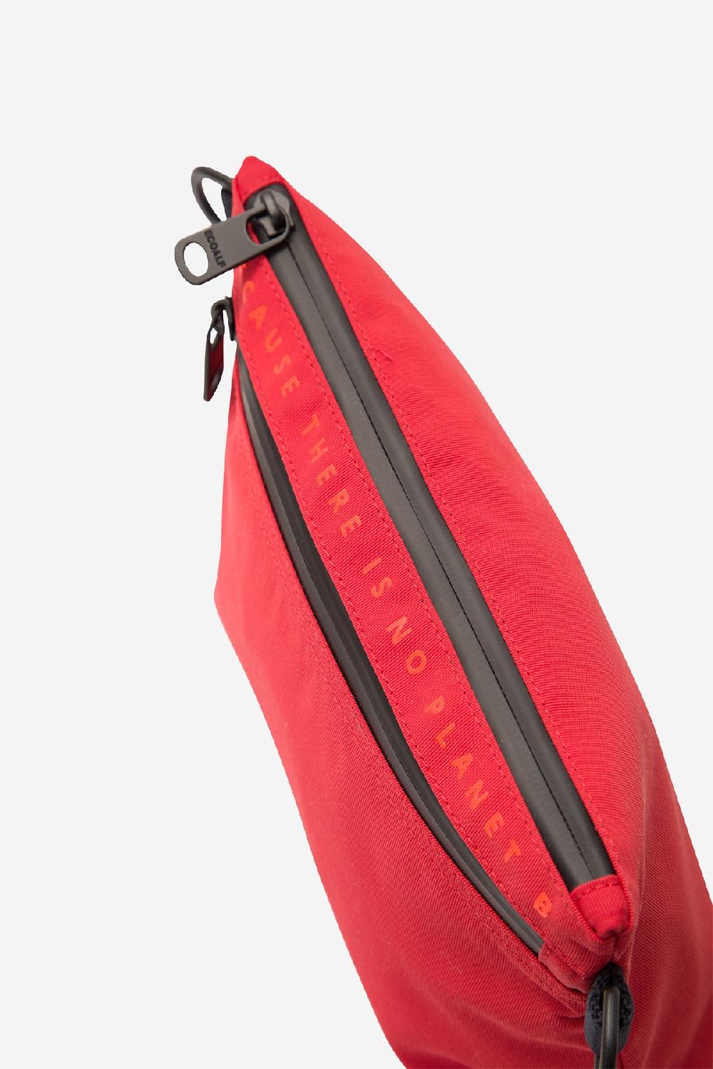 Ecoalf RED LUPITA BECAUSE DOUBLE-ZIP BAG Ventas relámpago