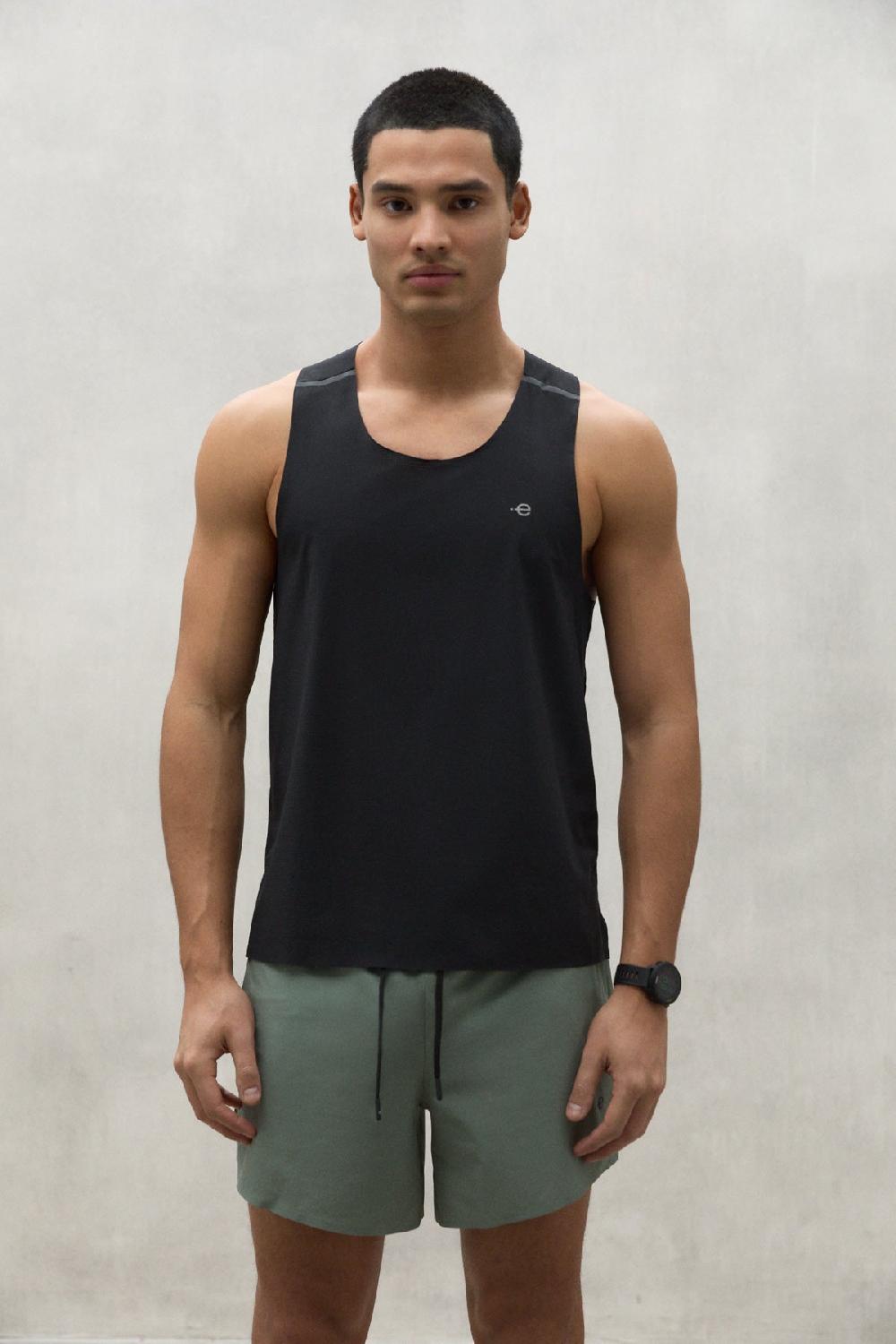 Ecoalf BOMBAY TANK TOP BLACK Últimos 2 días