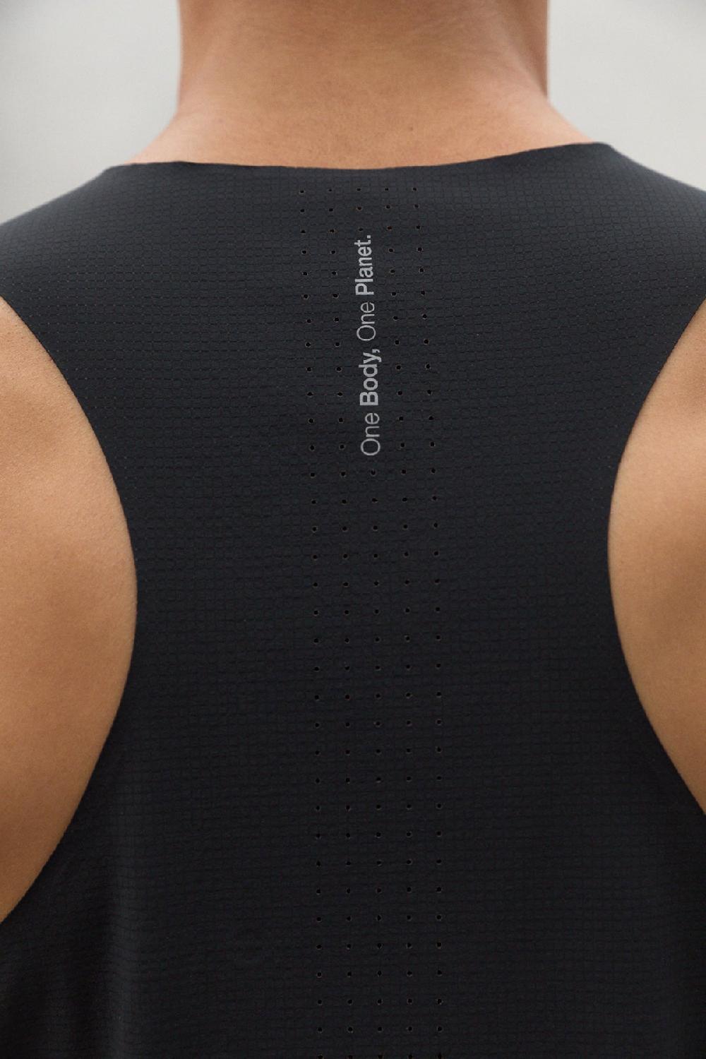 Ecoalf BOMBAY TANK TOP BLACK Últimos 2 días