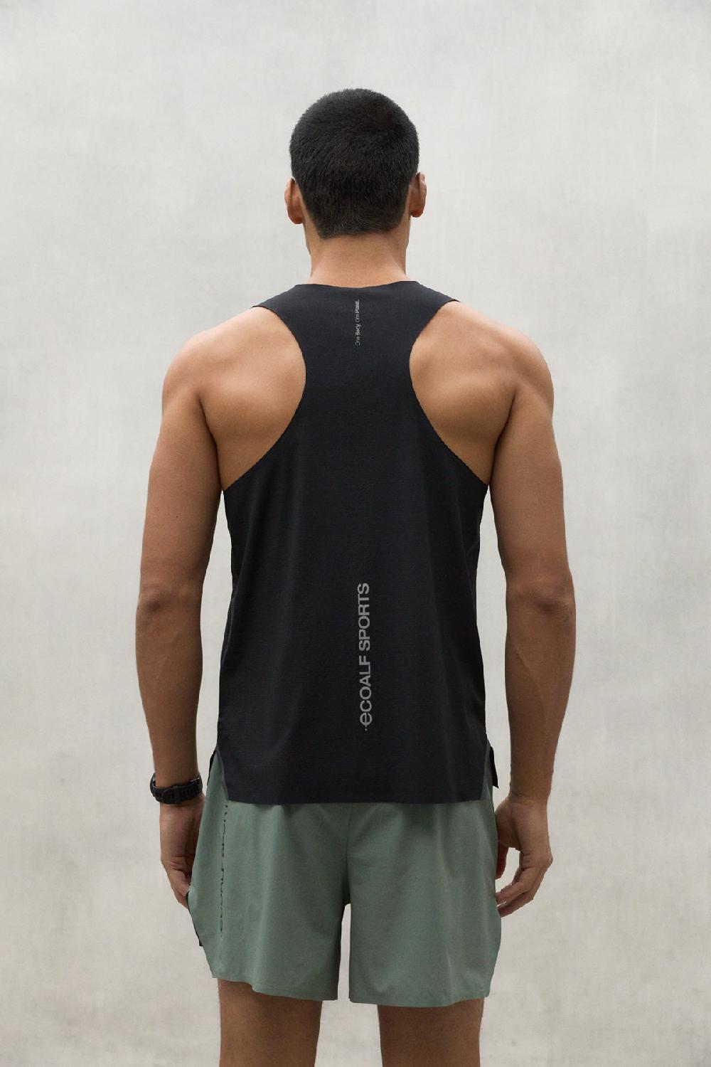 Ecoalf BOMBAY TANK TOP BLACK Últimos 2 días