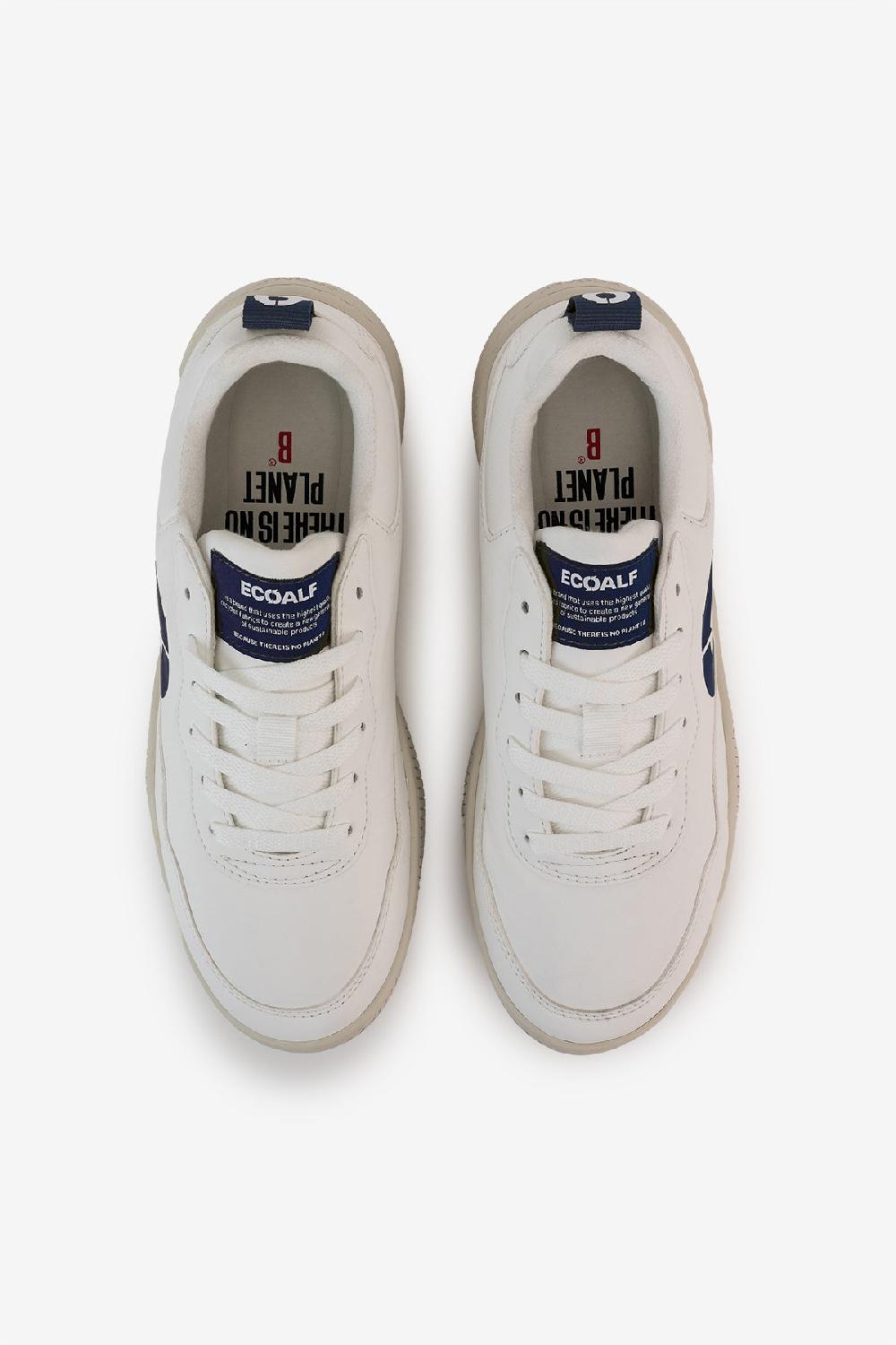 Ecoalf NAVY BLUE SYNTHETIC LEATHER ALCUDIA TRAINERS En línea