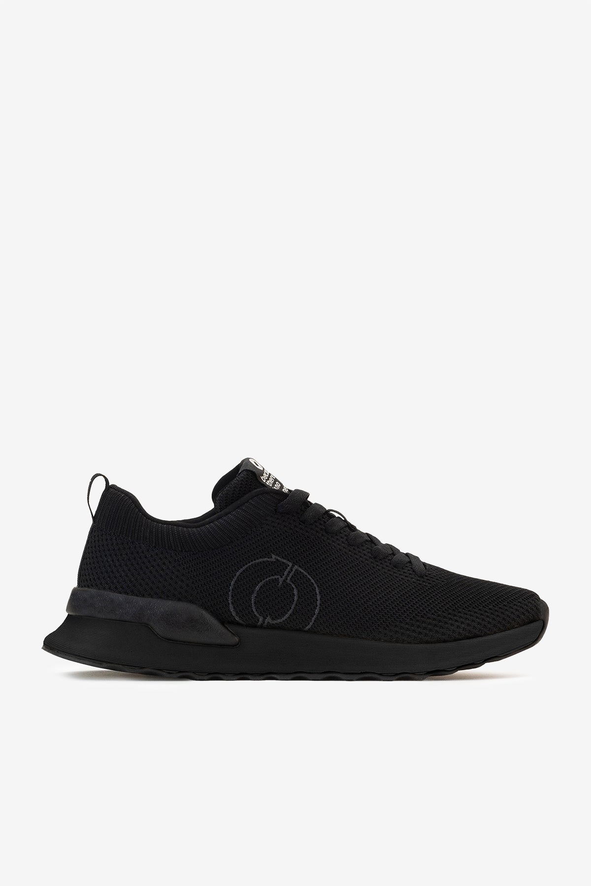Ecoalf BLACK KNITTED CONDE TRAINERS