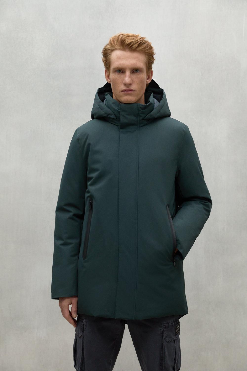 Ecoalf DARK GREEN PARKO COAT Descuento